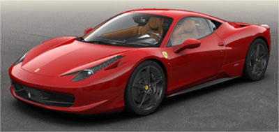 assurance Ferrari 458 italia